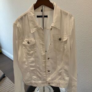 Women’s White Denim Jacket